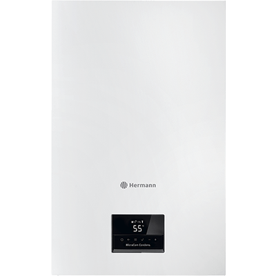 Logo caldera de gas Hermann